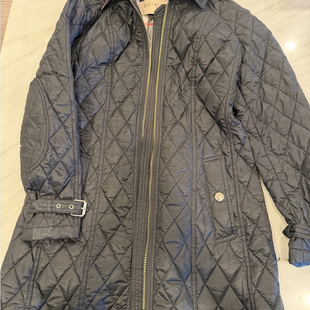 Burberry Brit Classic quilted trench coat